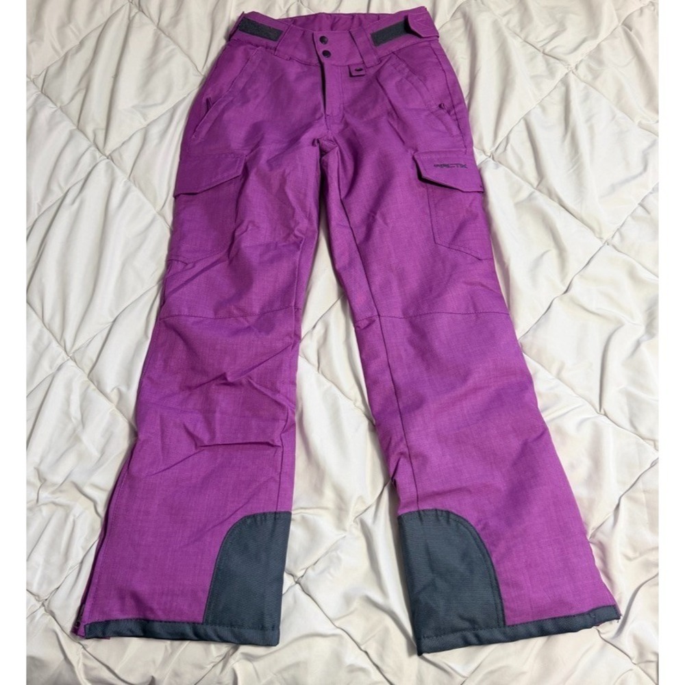 Arctix Womens XS Purple Ski Snow Pants Waterproof Snowboard‎ Winter